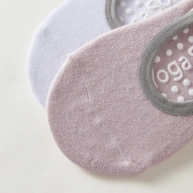 1/8 Pairs Indoor Sports Yoga Pilates Anti Slip Wear Resistant Sports Socks Floor Fitness Dance Shock Absorbent Pure Cotton Socks