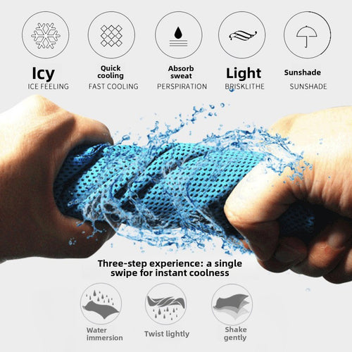 Cooling Quick-Dry Sports Towel for Gym and Outdoor