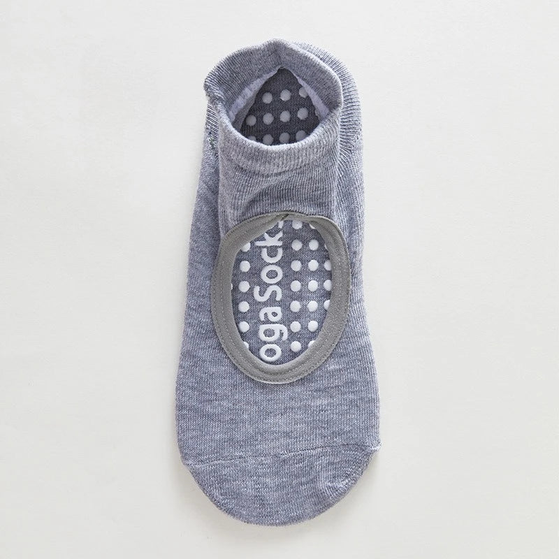 1/8 Pairs Indoor Sports Yoga Pilates Anti Slip Wear Resistant Sports Socks Floor Fitness Dance Shock Absorbent Pure Cotton Socks